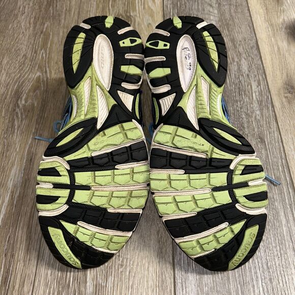 Saucony Cohesion 8 Womens US Size 9.5 Athletic Running Sneaker Shoes Blue Green - Picture 11 of 12